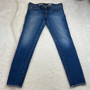 AG Adriano Goldschmied The Legging Ankle Super Skinny Ankle Jeans Size 28R